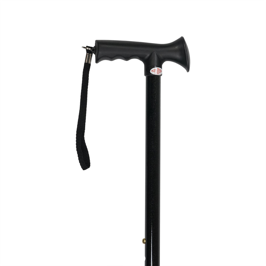 Overmold Ergonomic Grip Aluminum Adjustable Cane