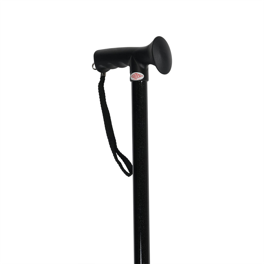 Overmold Ergonomic Grip Aluminum Adjustable Cane