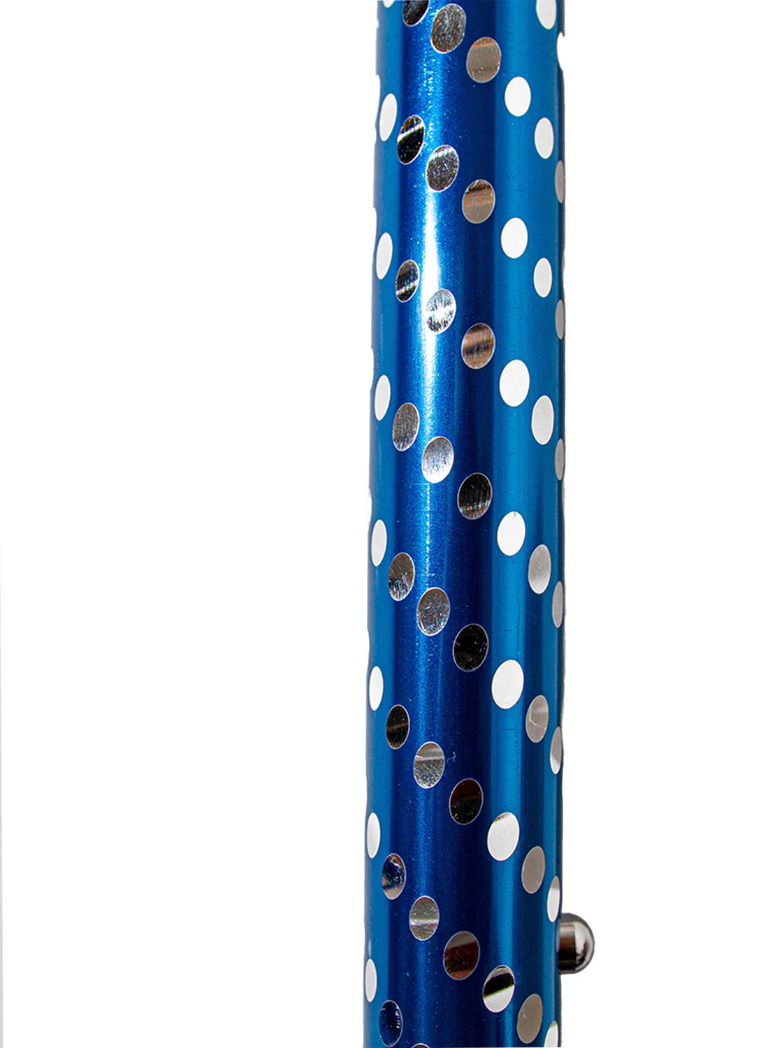 Sparkle in the Sky Engraved Folding Cane with Braided Wrist Strap