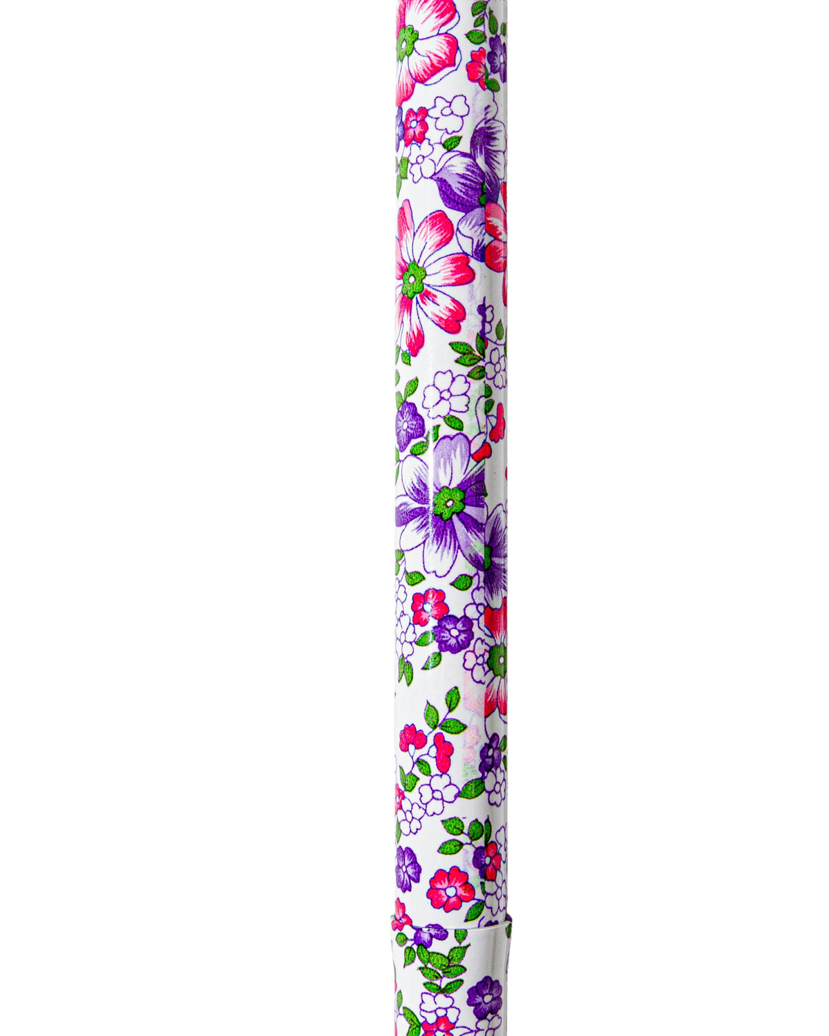 Watercolor Flowers Folding Cane