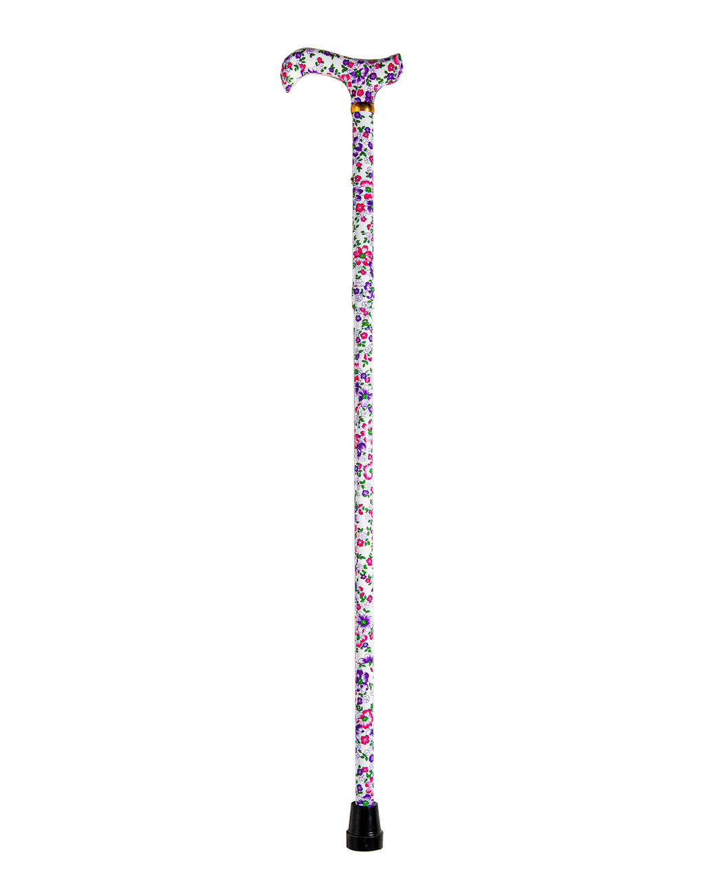 Watercolor Flowers Folding Cane