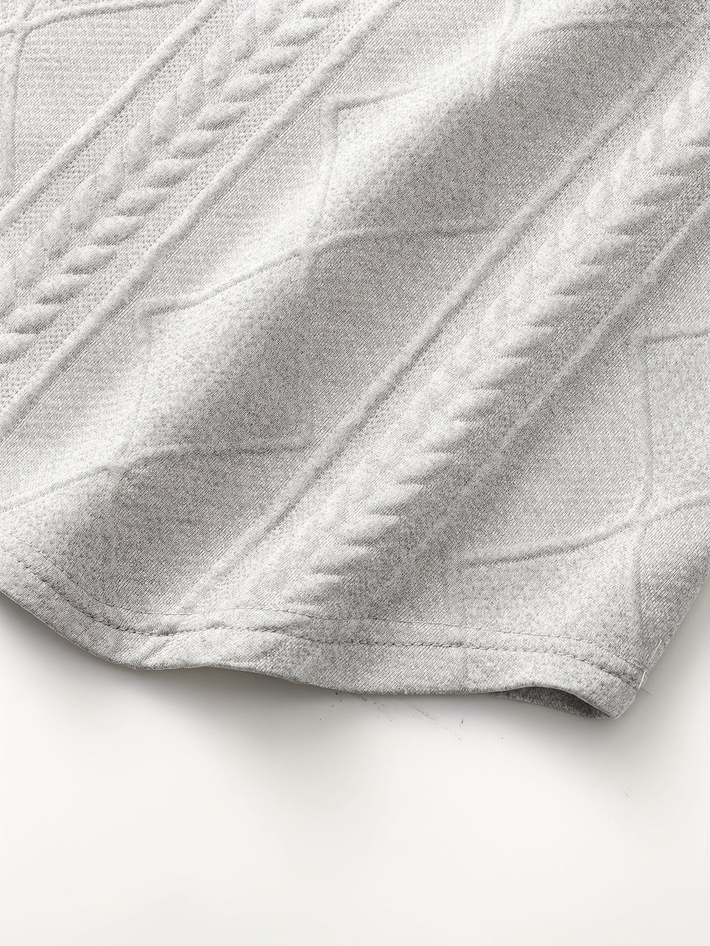 Edwin | Textured Crew Neck Top