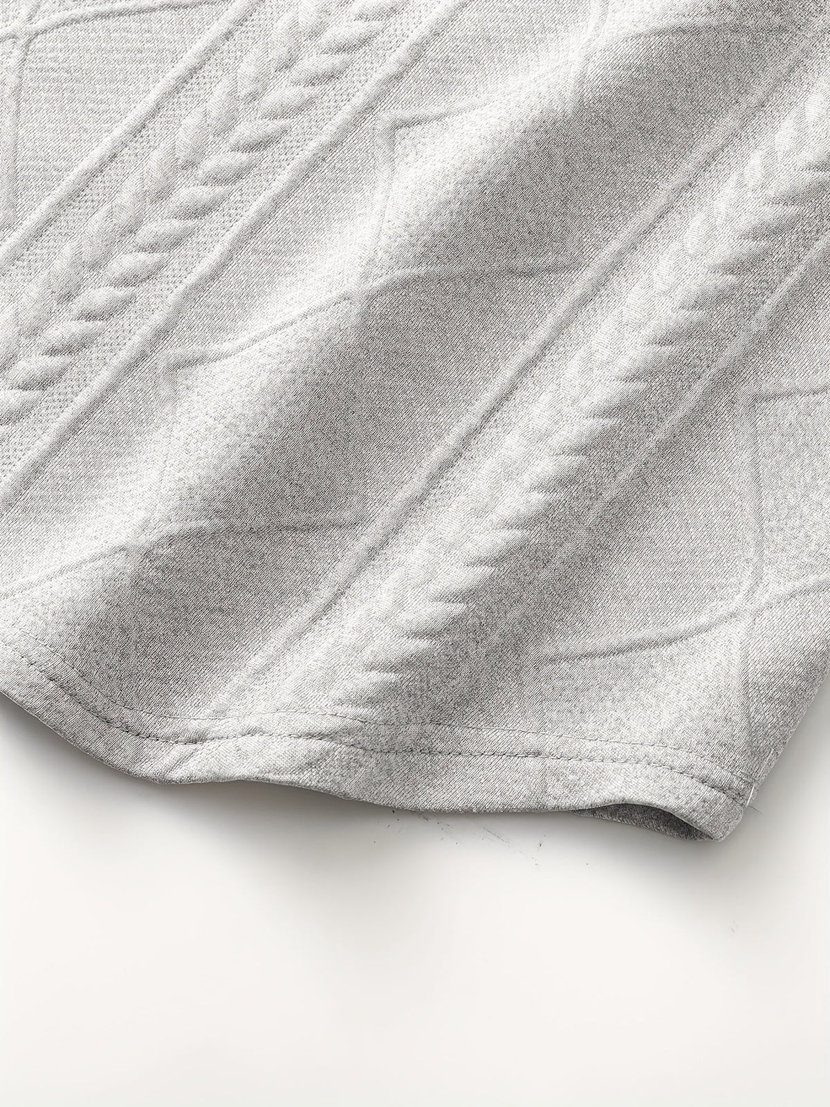 Edwin | Textured Crew Neck Top