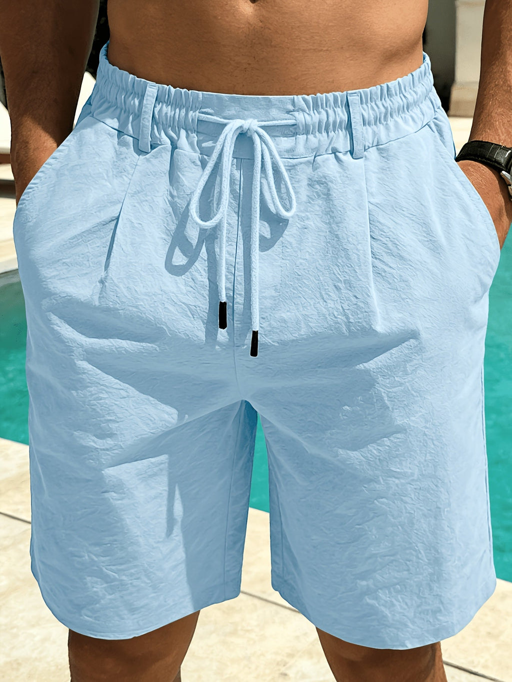 Trevor | Relaxed Drawstring Shorts