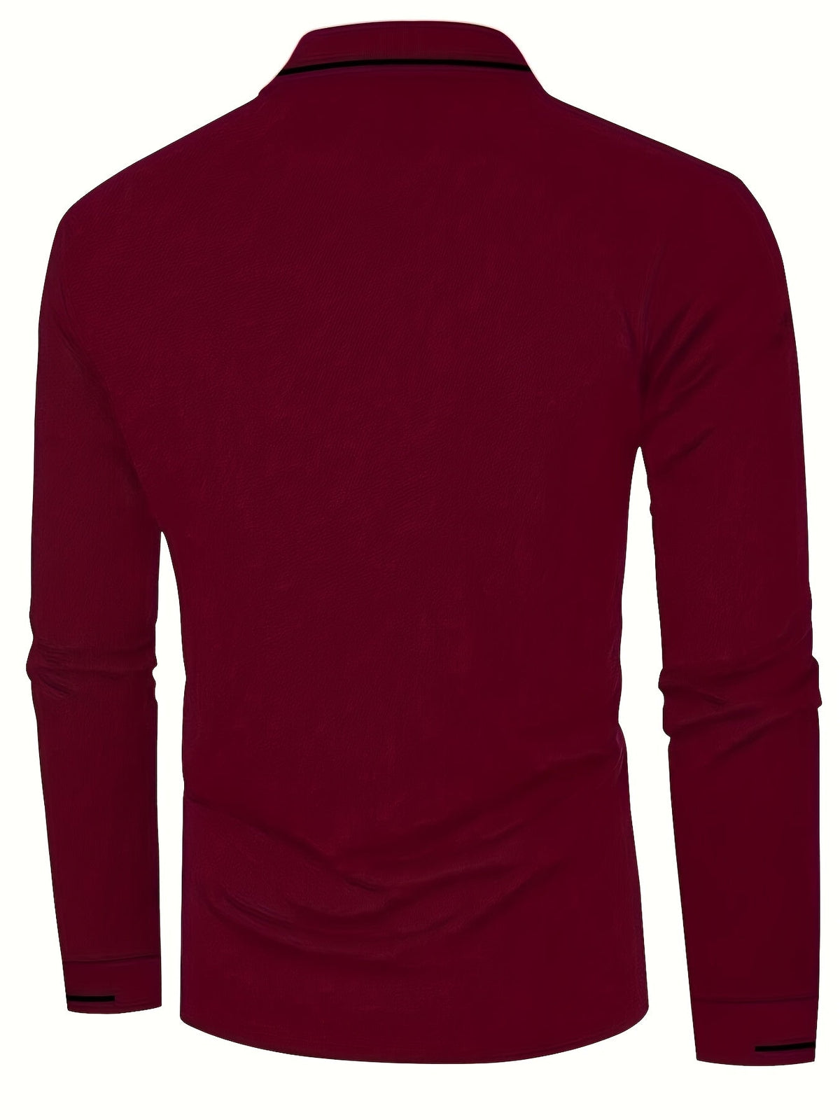 Dalton | Refined Long-Sleeve Polo Shirt