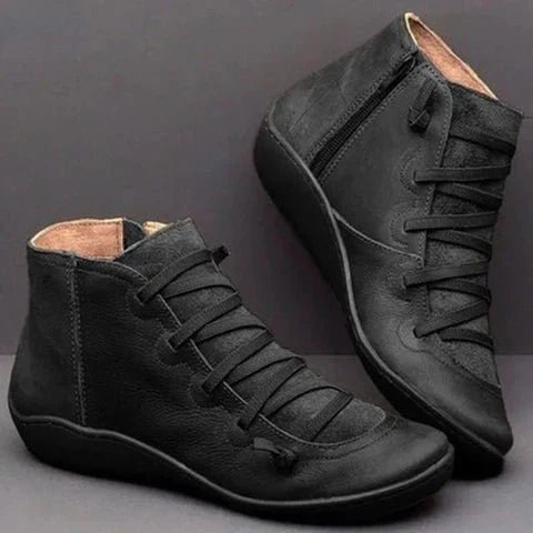 Garrett | Modern Zip-Up Ankle Boots