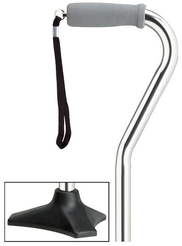Offset Walking Cane with TriPod Base