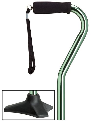 Offset Walking Cane with TriPod Base