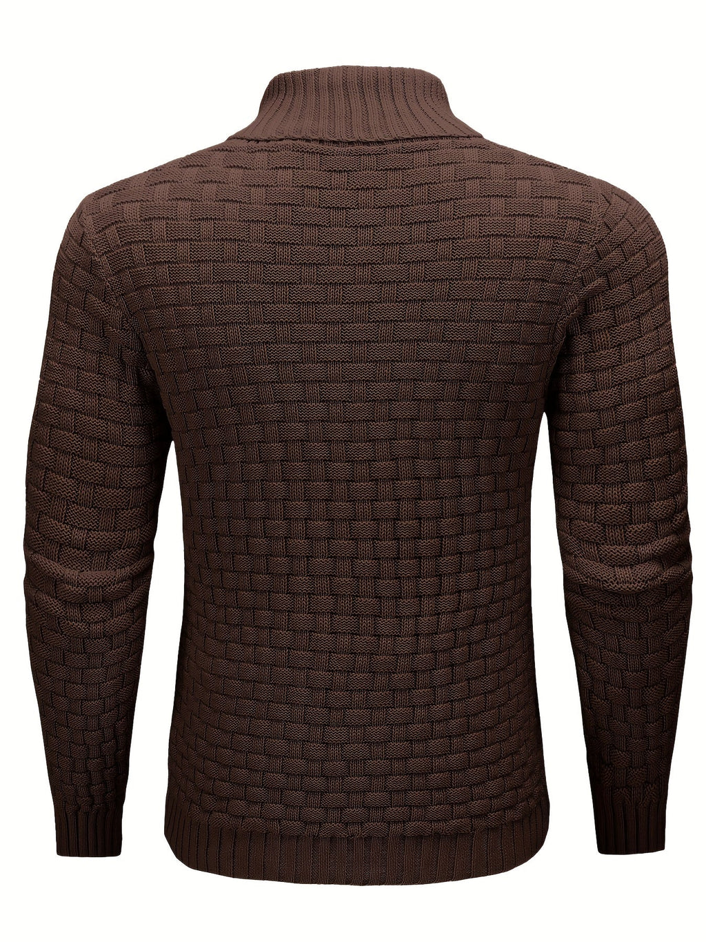 Alistair | Textured Shawl-Collar Sweater