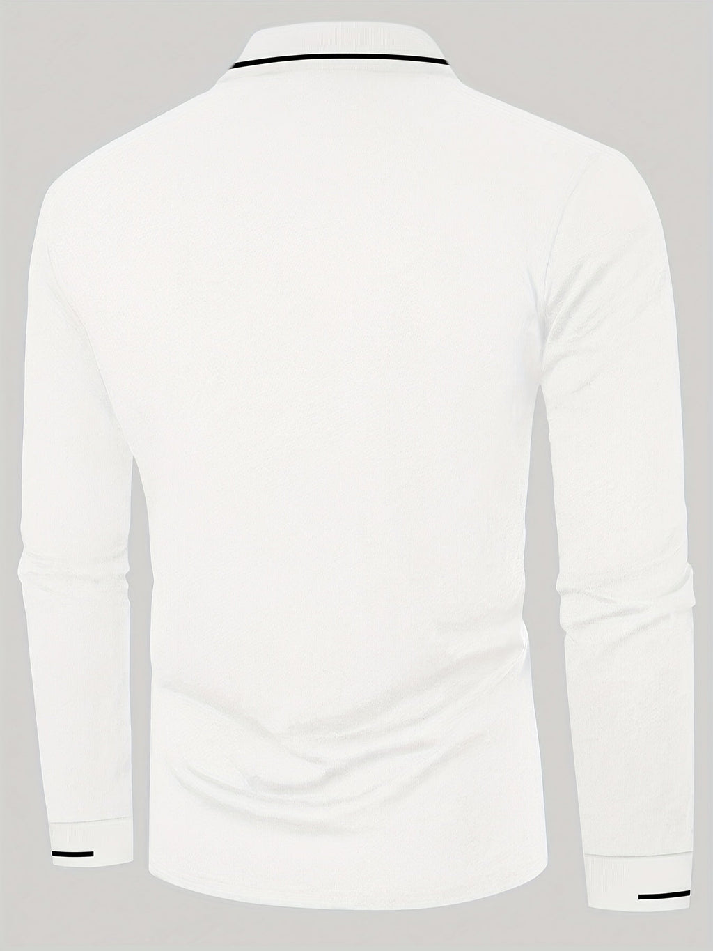 Dalton | Refined Long-Sleeve Polo Shirt