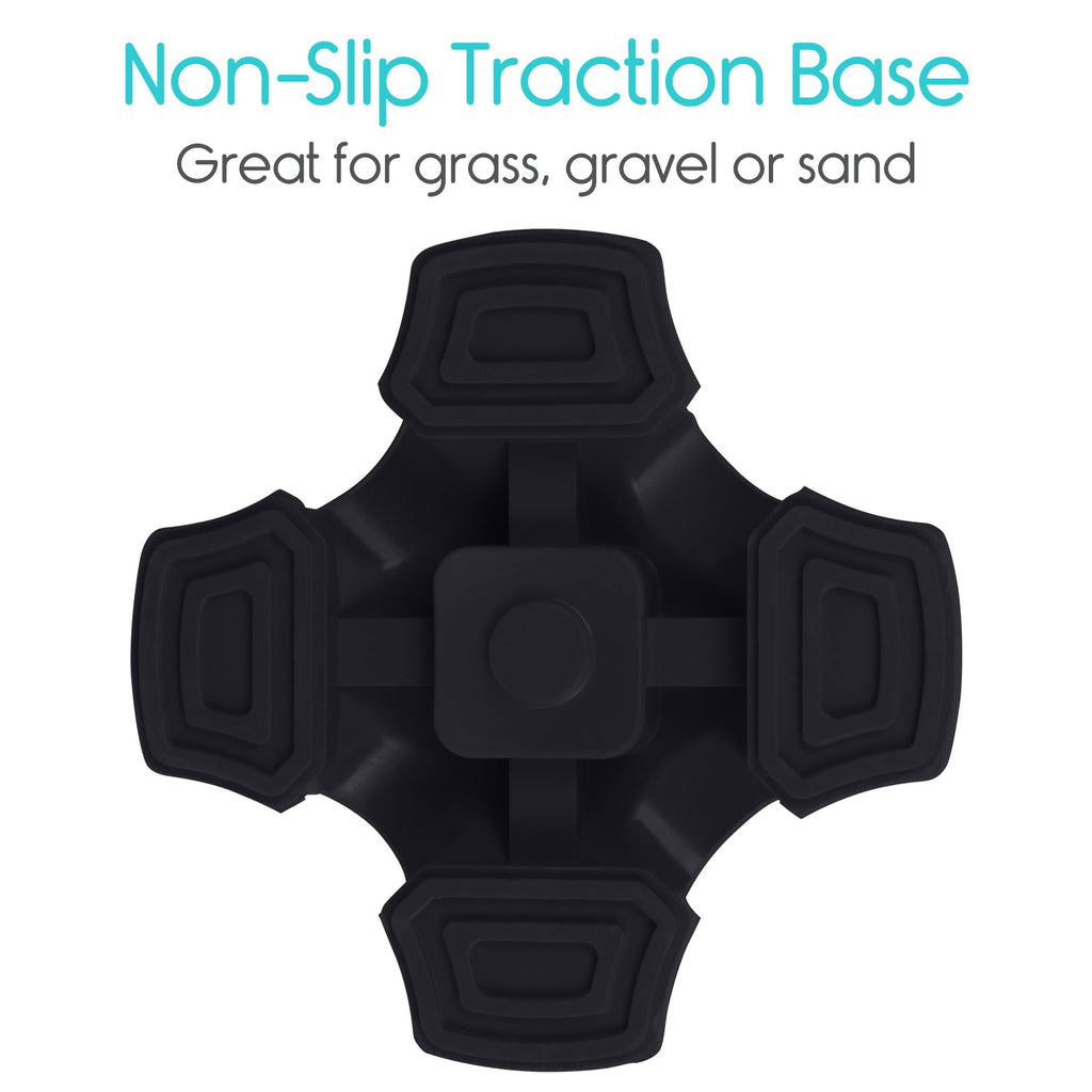 Quad Standing Cane Tip