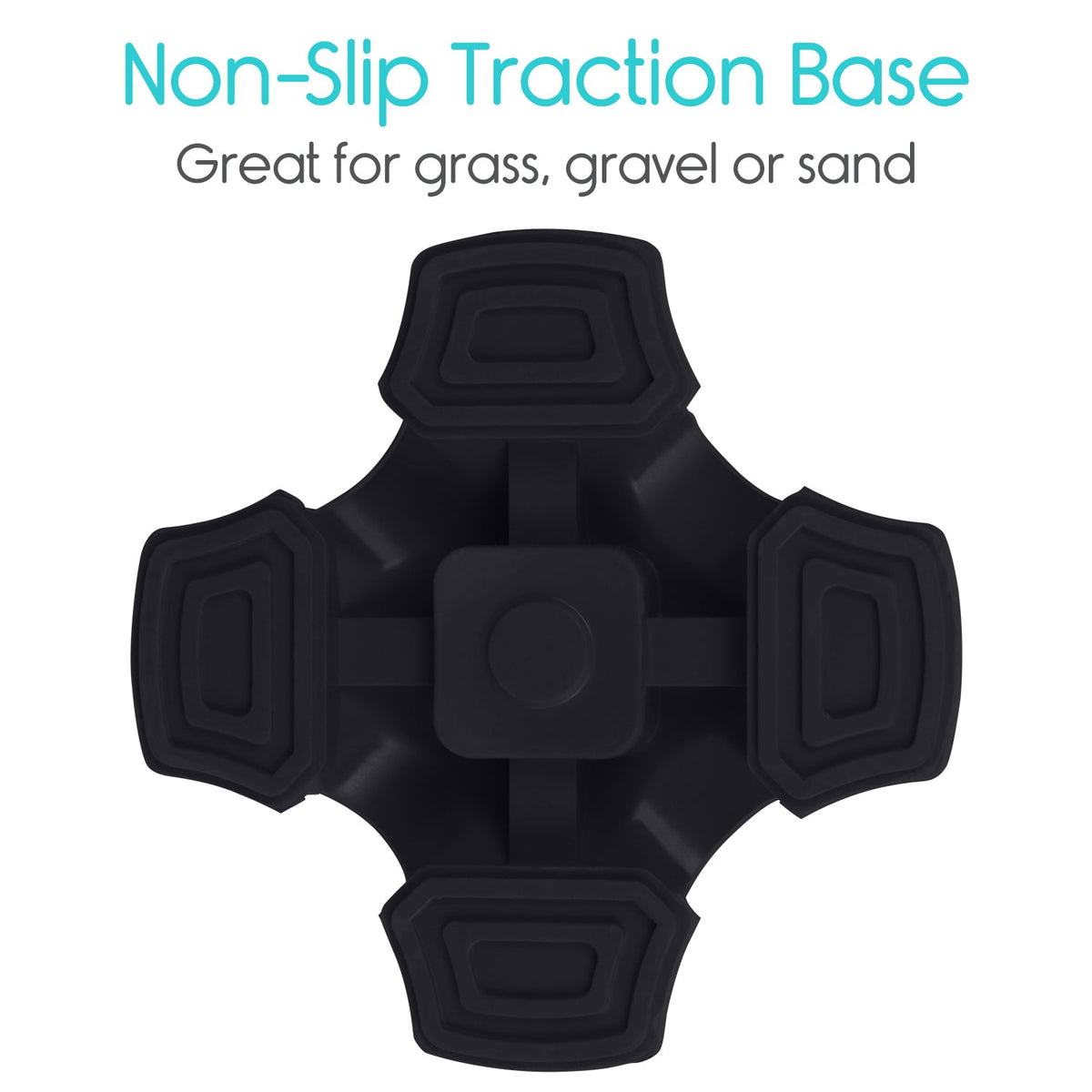Quad Standing Cane Tip
