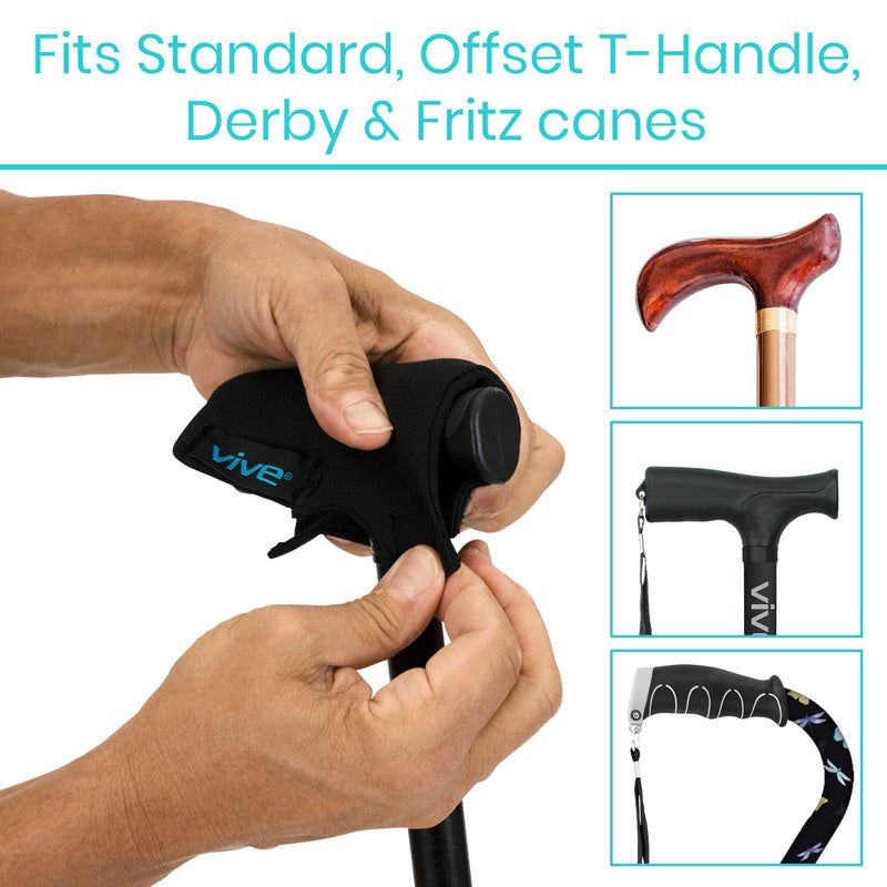 Padded Cane Handle Cover