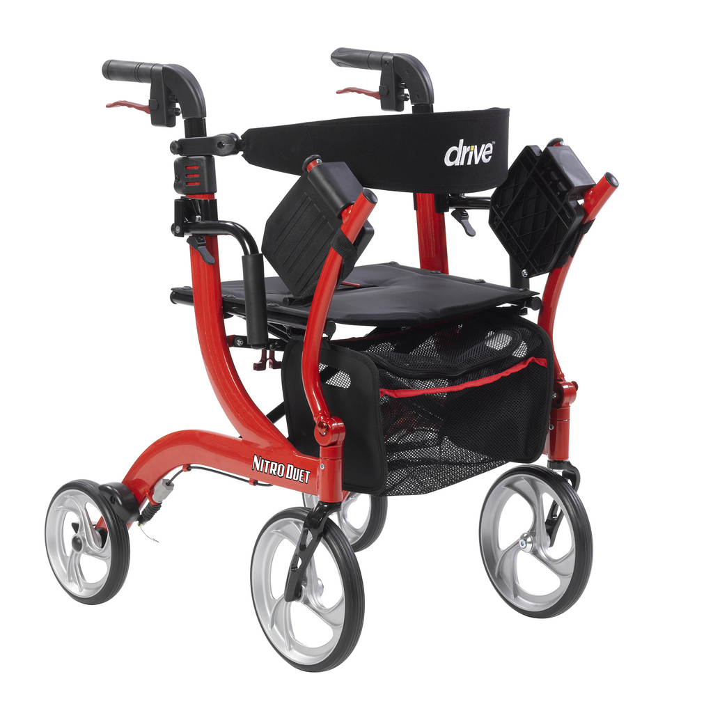 Nitro Duet Rollator and Transport Chair