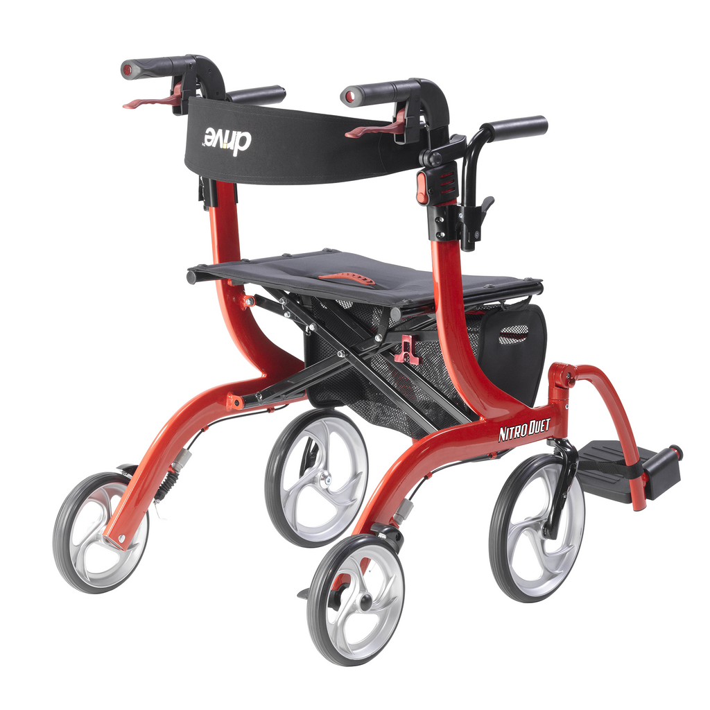 Nitro Duet Rollator and Transport Chair