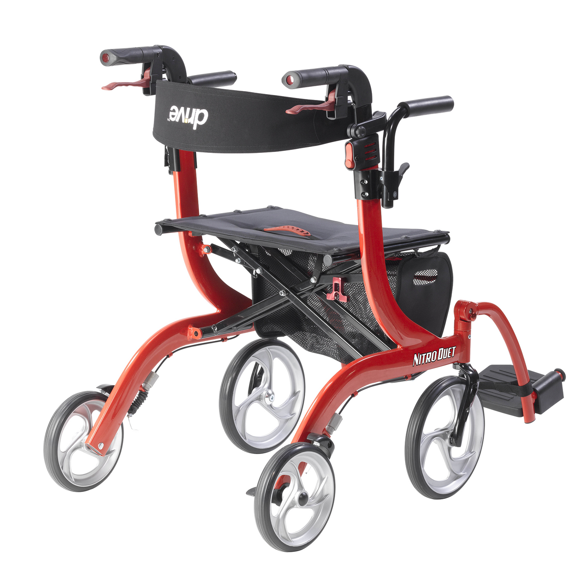 Nitro Duet Rollator and Transport Chair