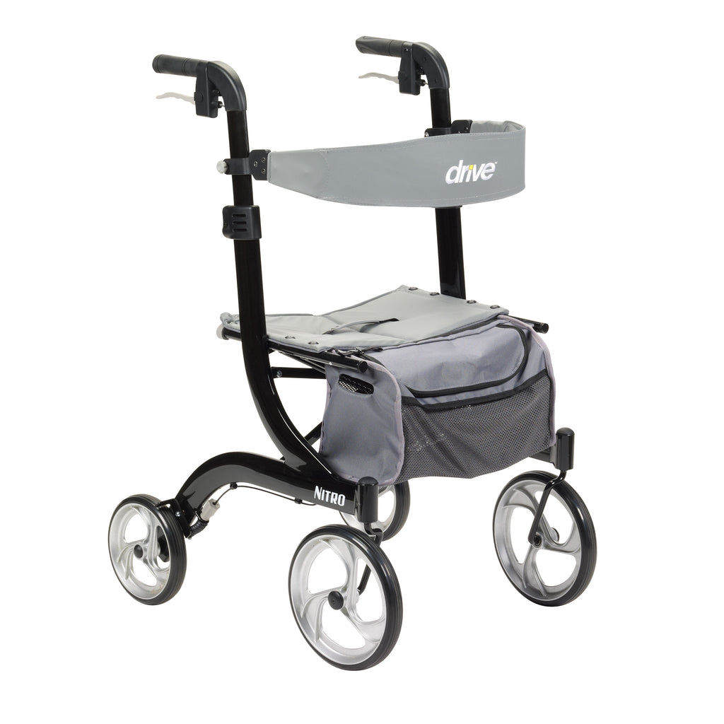 Drive Nitro 4 Wheel Rollator - Replacement in the description!