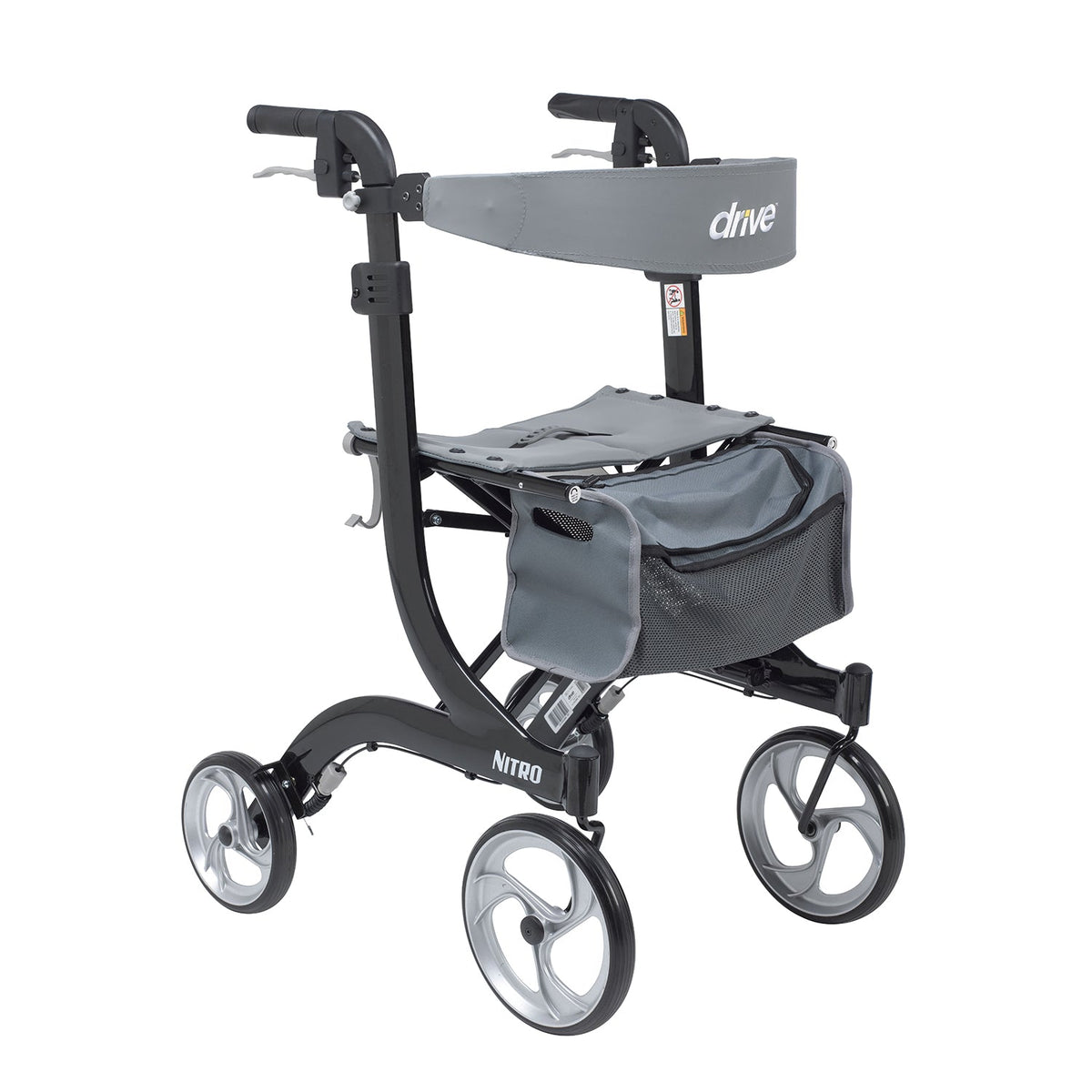 Drive Nitro 4 Wheel Rollator - Tall Height - Replacement in the description!